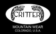 CRITTER MOUNTAIN WEAR COLORADO, U.S.A.