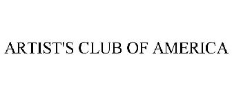 ARTIST'S CLUB OF AMERICA