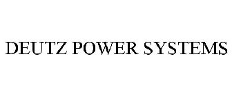 DEUTZ POWER SYSTEMS