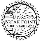 BREAK POINT SURF BOARD WAX