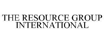 THE RESOURCE GROUP INTERNATIONAL