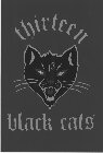 13 THIRTEEN BLACK CATS