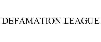 DEFAMATION LEAGUE