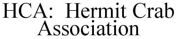 HCA: HERMIT CRAB ASSOCIATION
