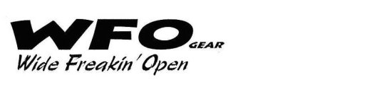 WFO GEAR WIDE FREAKIN' OPEN