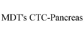 MDT'S CTC-PANCREAS