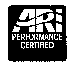 ARI PERFORMANCE CERTIFIED