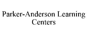 PARKER-ANDERSON LEARNING CENTERS