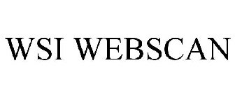 WSI WEBSCAN