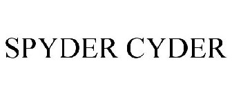 SPYDER CYDER
