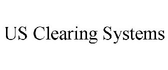 US CLEARING SYSTEMS
