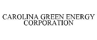 CAROLINA GREEN ENERGY CORPORATION