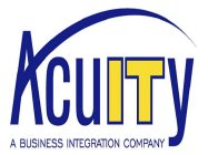 ACUITY A BUSINESS INTEGRATION COMPANY