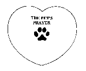 THE PET'S PRAYER