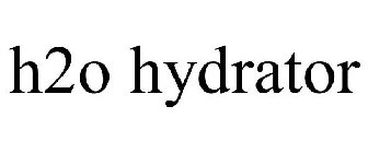 H2O HYDRATOR