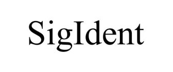 SIGIDENT