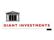 GIANT INVESTMENTS