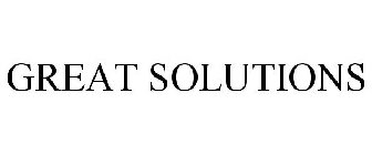GREAT SOLUTIONS