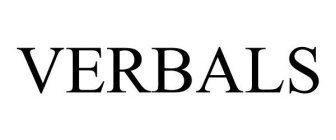 VERBALS