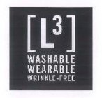 [L3] WASHABLE WEARABLE WRINKLE-FREE