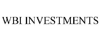 WBI INVESTMENTS