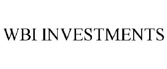 WBI INVESTMENTS