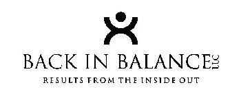 BACK IN BALANCE LLC RESULTS FROM THE INSIDE OUT