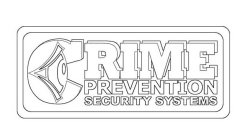 CRIME PREVENTION SECURITY SYSTEMS