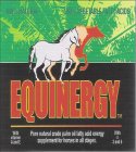 EQUINERGY PURE NATURAL CRUDE PALM OIL FATTY ACID ENERGY SUPPLEMENT FOR HORSES IN ALL STAGES.
