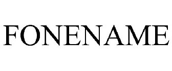 FONENAME
