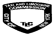 TLC TAXI AND LIMOUSINE COMMISSION CITY OF NEW YORK