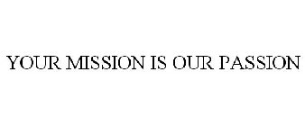 YOUR MISSION IS OUR PASSION