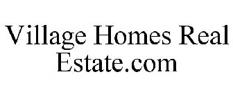 VILLAGE HOMES REAL ESTATE.COM