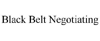 BLACK BELT NEGOTIATING