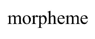 MORPHEME