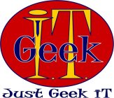 GEEK I.T. JUST GEEK IT