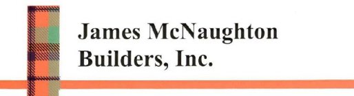 JAMES MCNAUGHTON BUILDERS, INC.