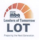 LOT LEADERS OF TOMORROW NATIOANAL BLACK MBA ASSOCIATION, INC. PREPARING THE NEXT GENERATION