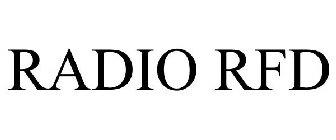 RADIO RFD