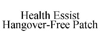 HEALTH ESSIST HANGOVER-FREE PATCH