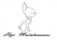 HYE MAINTENANCE