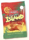 HERR'S SWEET ISLAND STYLE POTATO CHIPS THE CHIP WITH THE SWEET ISLAND FLAVOR