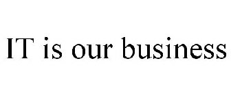 IT IS OUR BUSINESS