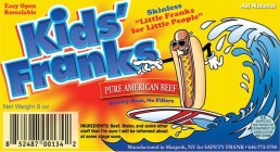 KIDS' FRANKS SKINLESS 