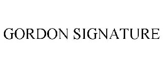 GORDON SIGNATURE