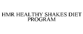 HMR HEALTHY SHAKES DIET PROGRAM
