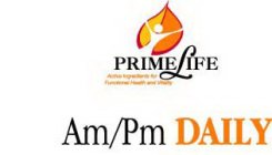 PRIMELIFE ACTIVE INGREDIENTS FOR FUNCTIONAL HEALTH AND VITALITY AM/PM DAILY