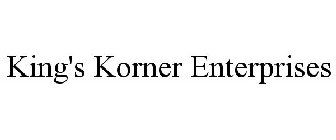 KING'S KORNER ENTERPRISES