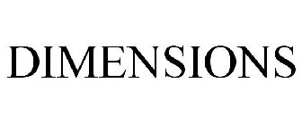 DIMENSIONS
