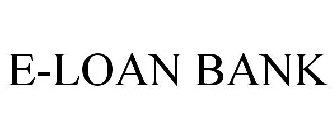 E-LOAN BANK